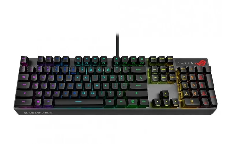 Tastatură ASUS Strix Scope RX, Cu fir, Negru