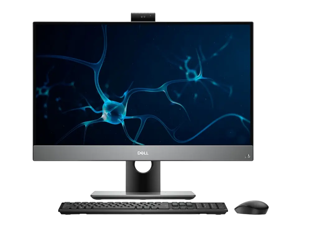 Computer All-in-One DELL OptiPlex 7780, 27", Intel Core i9-10900, 32GB/512GB, Windows 10 Pro 64-bit, Argintiu