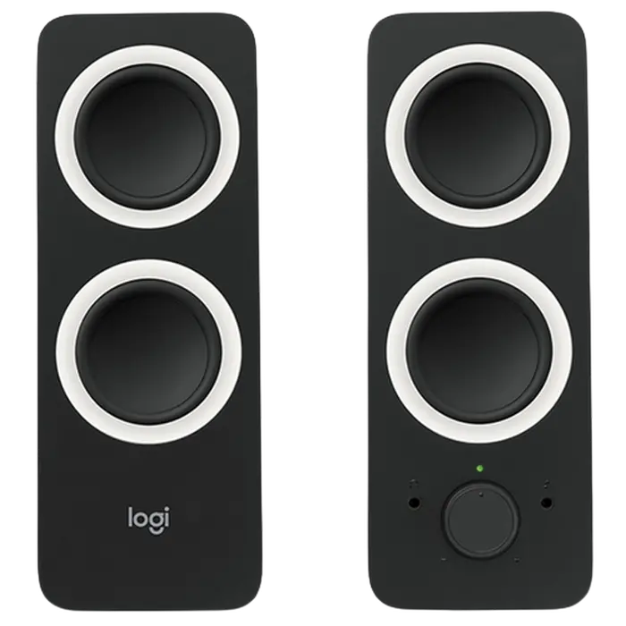 Boxe pentru calculator 2.0 Logitech Z200, Negru