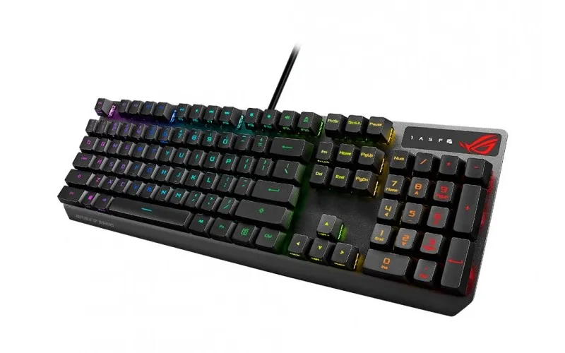 Tastatură ASUS Strix Scope RX, Cu fir, Negru