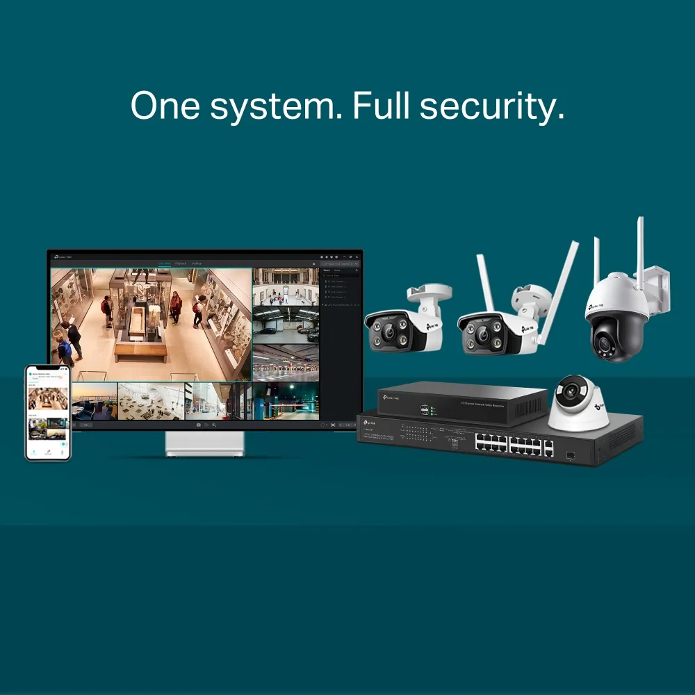 Camera de supraveghere IP TP-LINK VIGI C340HPWSM (4mm), Alb
