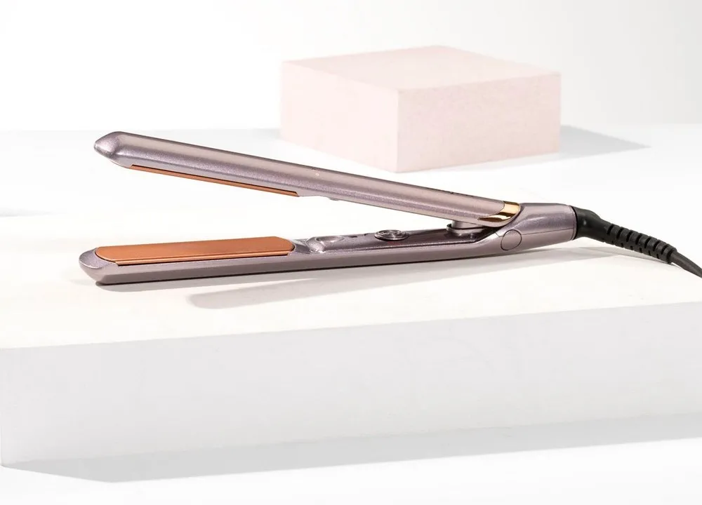 Placă de îndreptat părul BaByliss Elegance 2598PE, Aur Roz