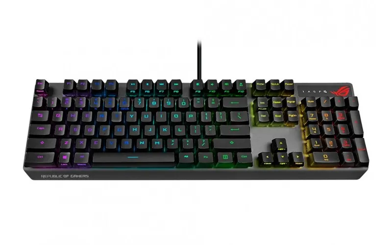 Tastatură ASUS Strix Scope RX, Cu fir, Negru