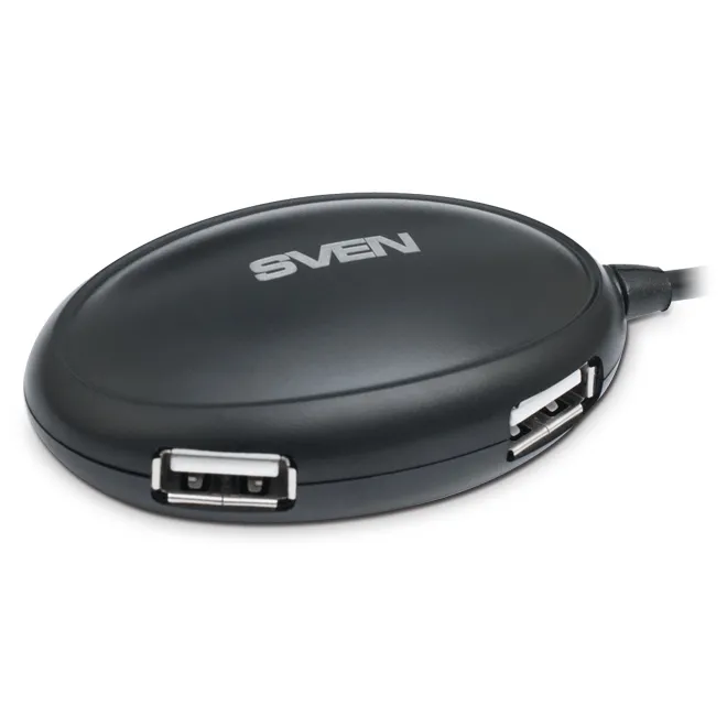 Adaptor Hub SVEN HB-401, Negru