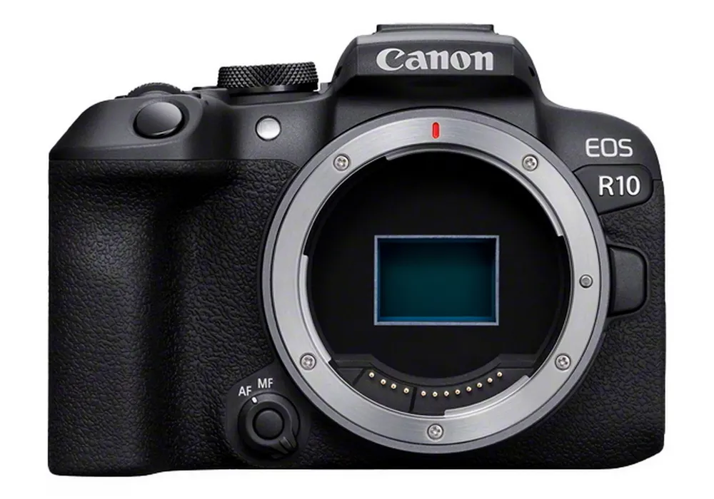 Aparat Foto Mirrorless Canon EOS R10 Body & Adapter, Negru