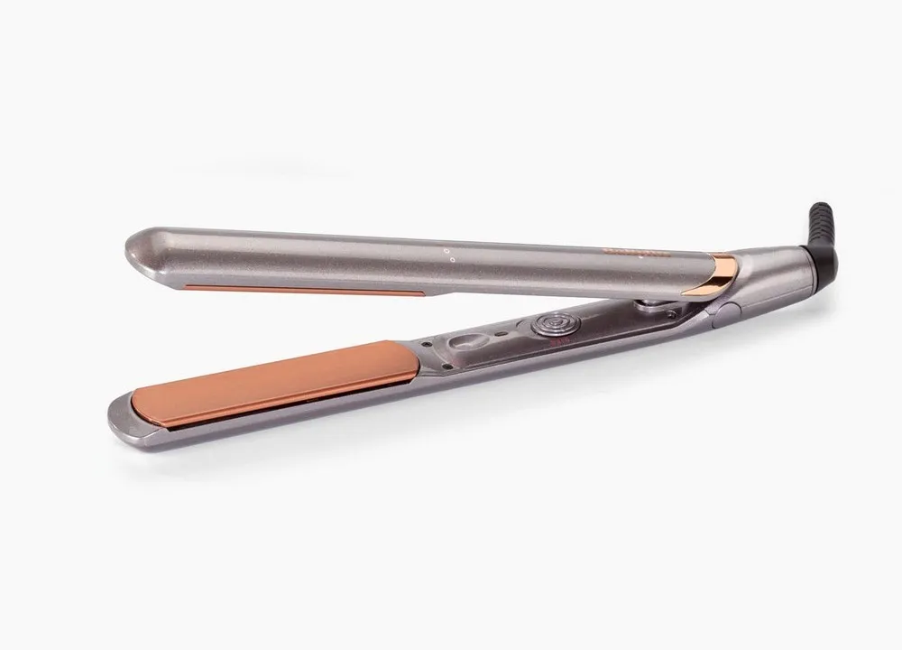 Placă de îndreptat părul BaByliss Elegance 2598PE, Aur Roz