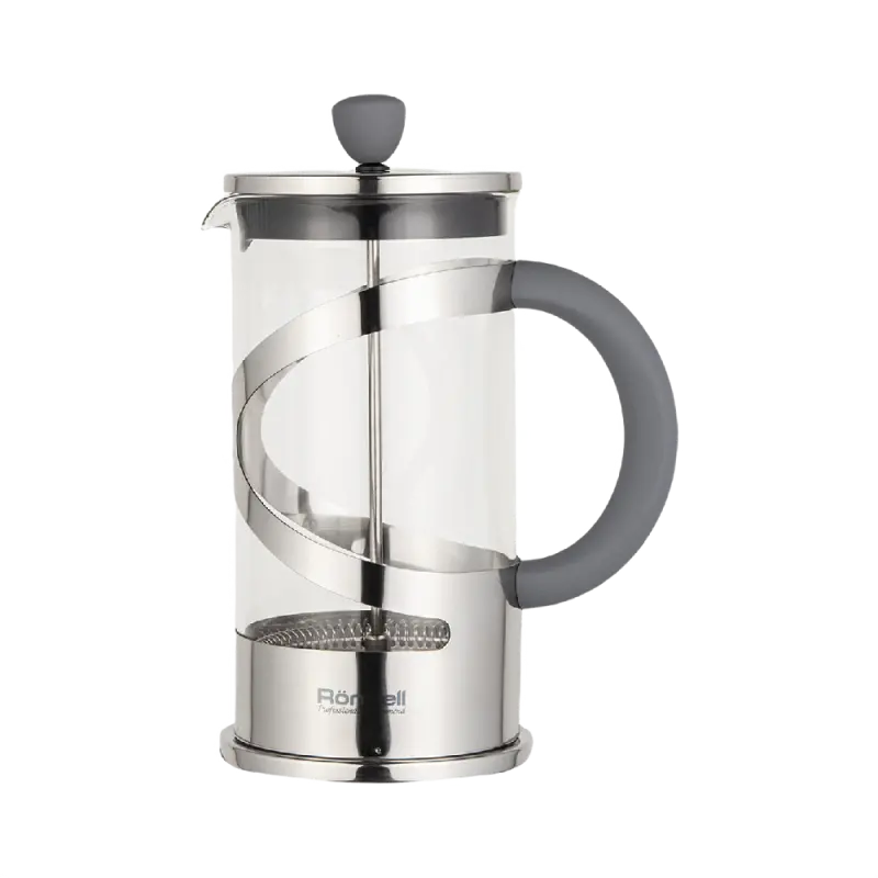 Cafetiera French Press Rondell RDS-840, 1L, Argintiu