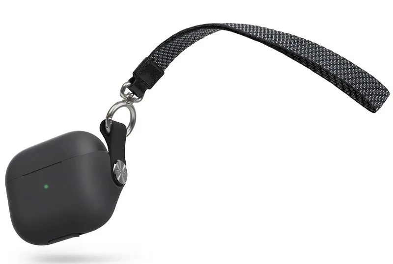 Husă Moshi Pebbo - Airpods 3, Negru