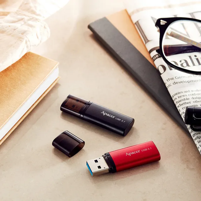 Memorie USB Apacer AH25B, 16GB, Roșu