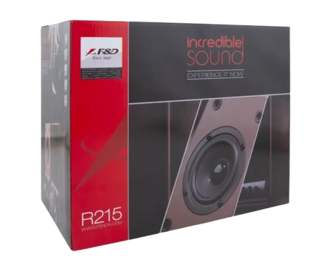 Boxe pentru calculator 2.0 F&D R215, Negru