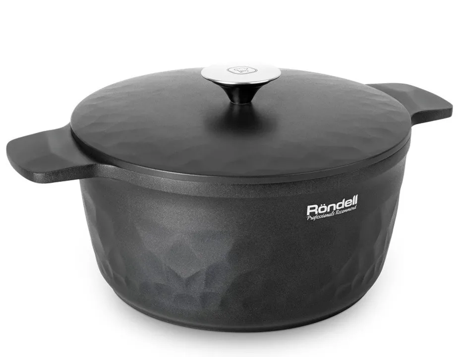 Cratiță Rondell ArtDeco, 4,8L, Negru