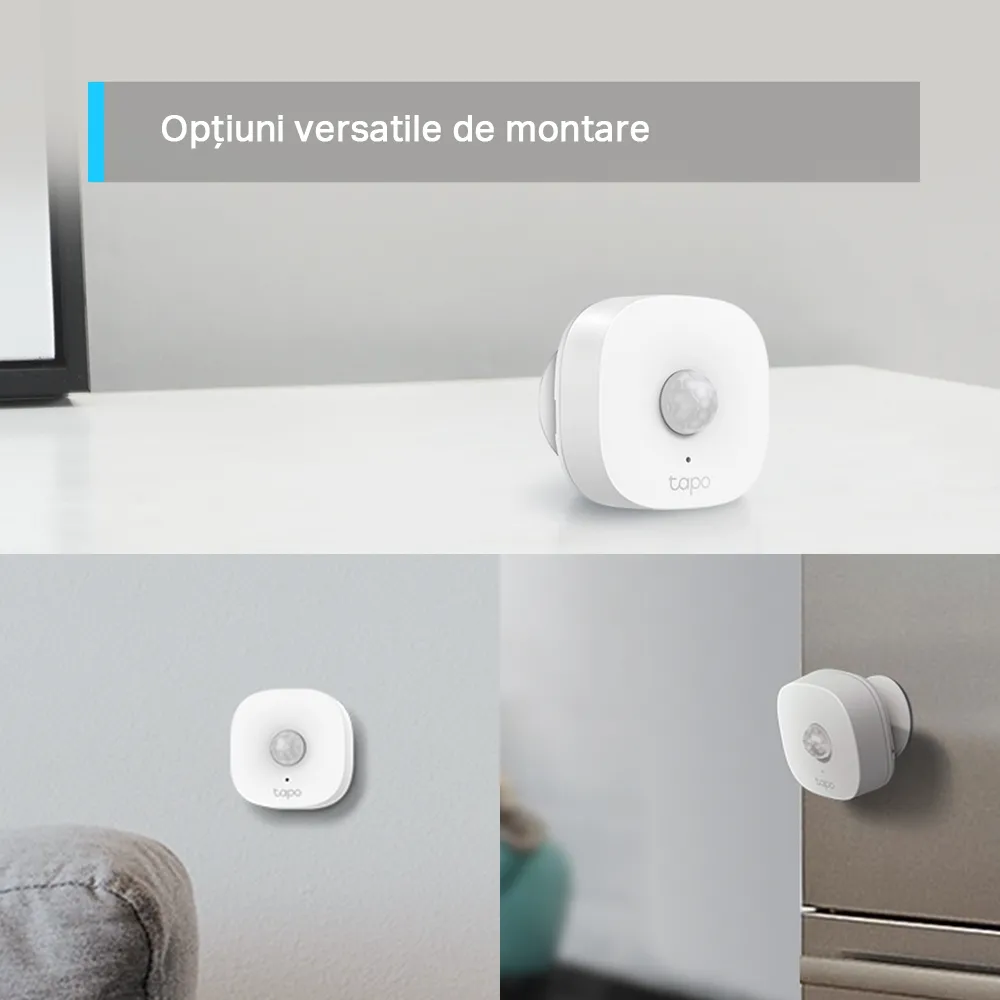 Senzor de mișcare inteligent TP-LINK Tapo T100, Alb