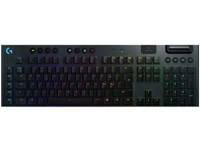 Tastatură Logitech G915, Fără fir, Negru