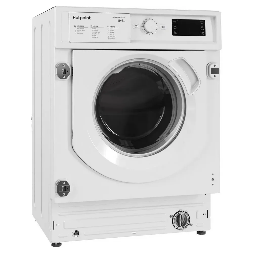 Mașină de spălat cu uscător Whirlpool BI WDHG 861484 EU, 8kg, Alb