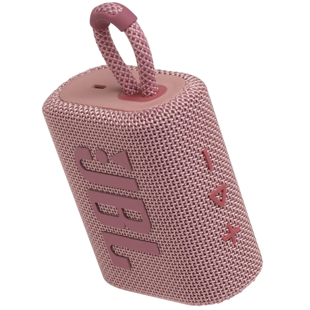 Boxă portabilă JBL GO 3, Roz