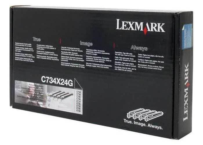 Cartuș pentru imprimantă Lexmark C734X24G, Multipack BK/C/M/Y