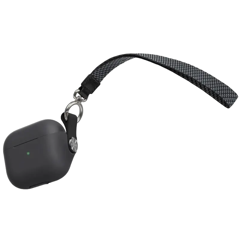 Husă Moshi Pebbo - Airpods 3, Negru