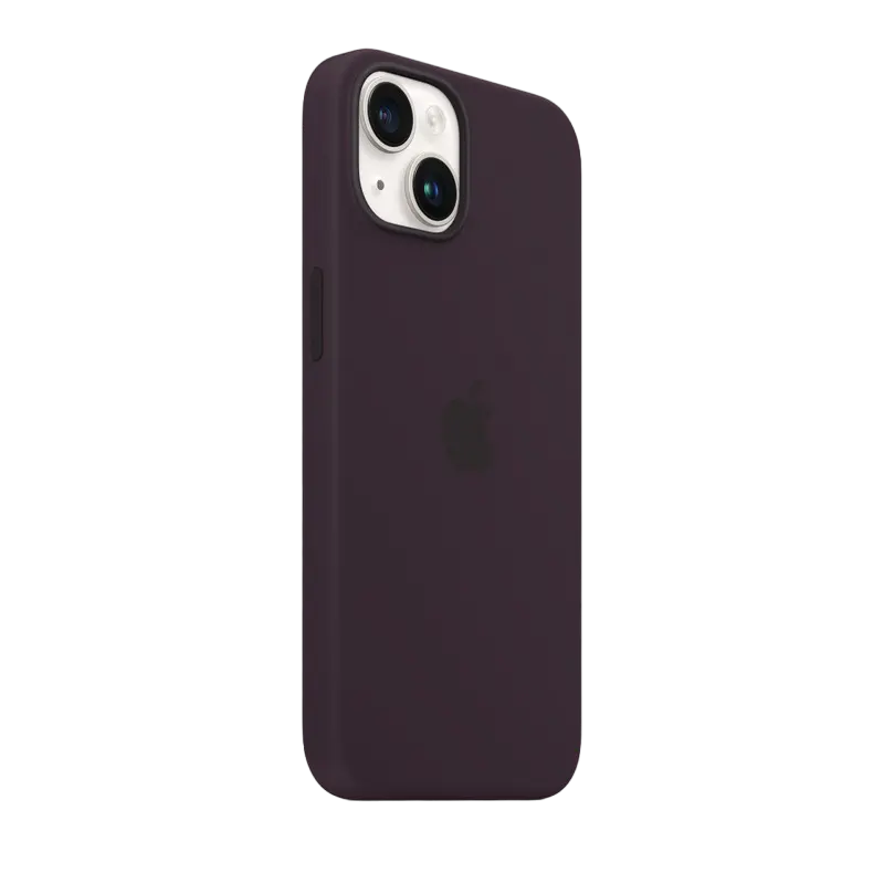 Original iPhone 14 Silicone Case with MagSafe - Elderberry, Model A2910
