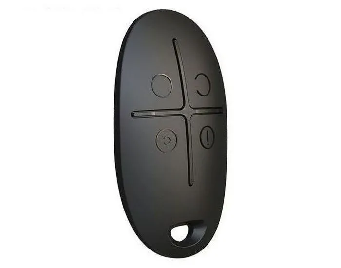 Buton de urgență Ajax SpaceControl, Negru