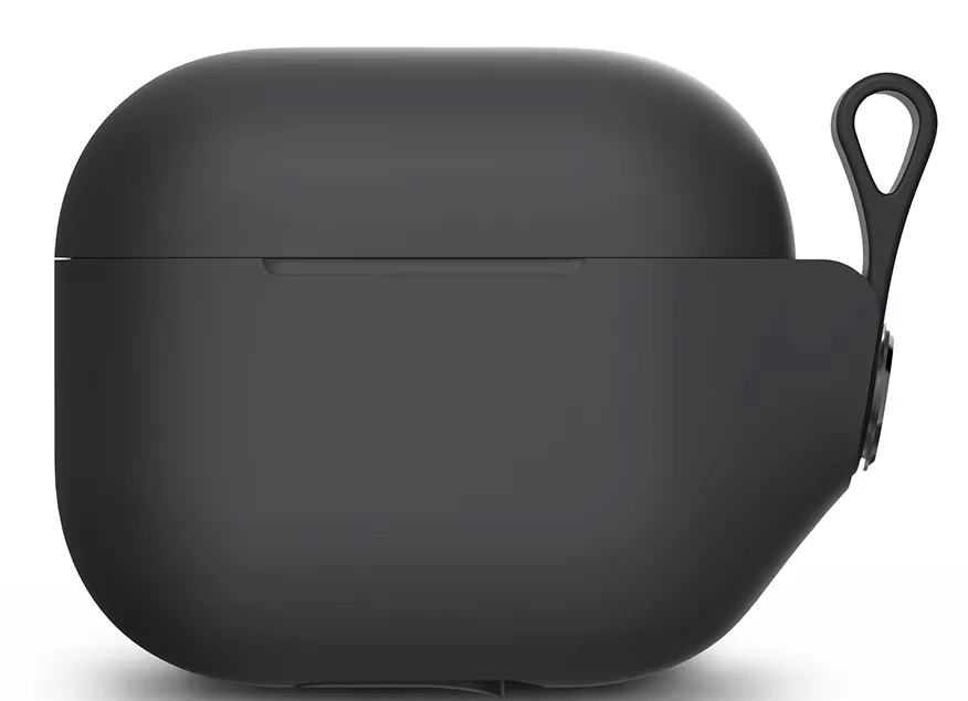 Husă Moshi Pebbo - Airpods 3, Negru