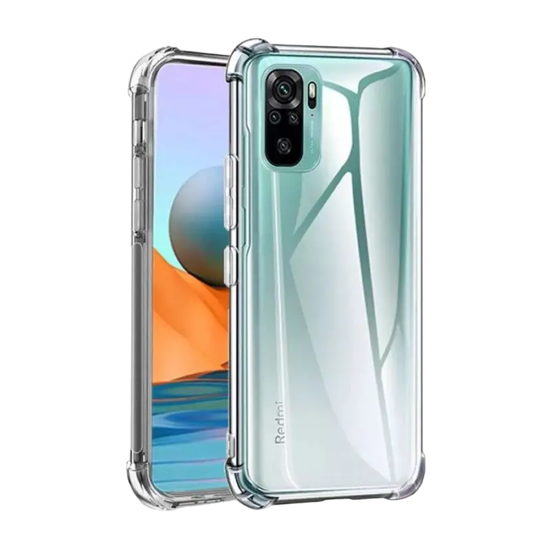 Husă Xcover RedMi Note 10, TPU ultra-thin, Transparent, Transparent