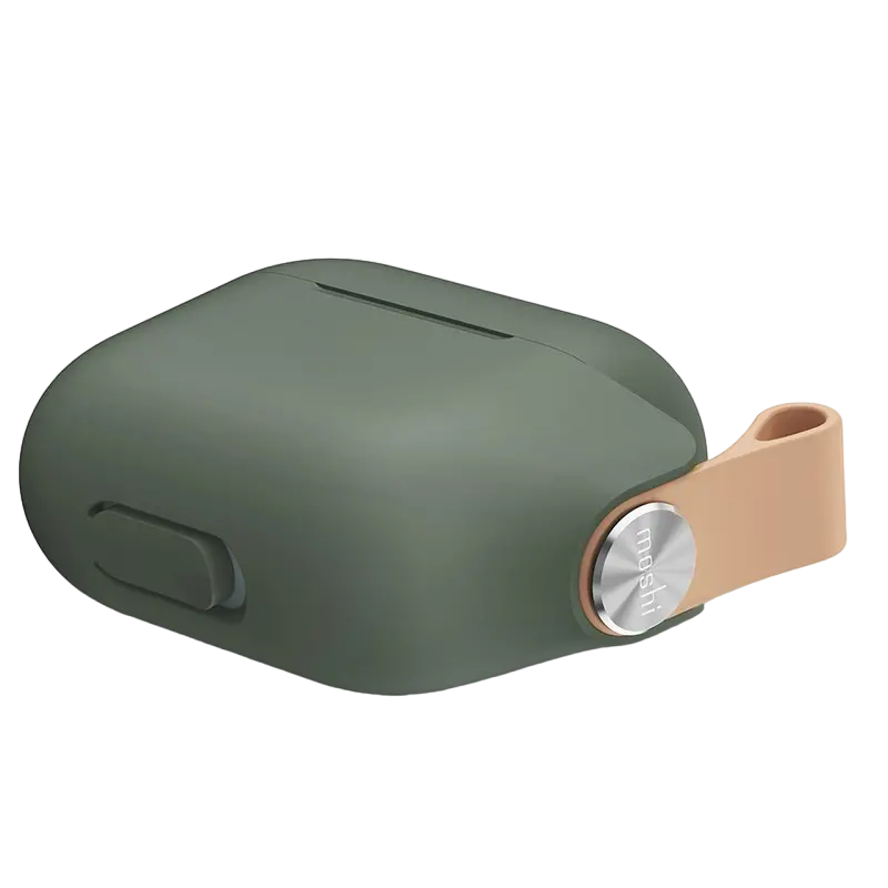 Husă Moshi Pebbo - Airpods 3, Verde