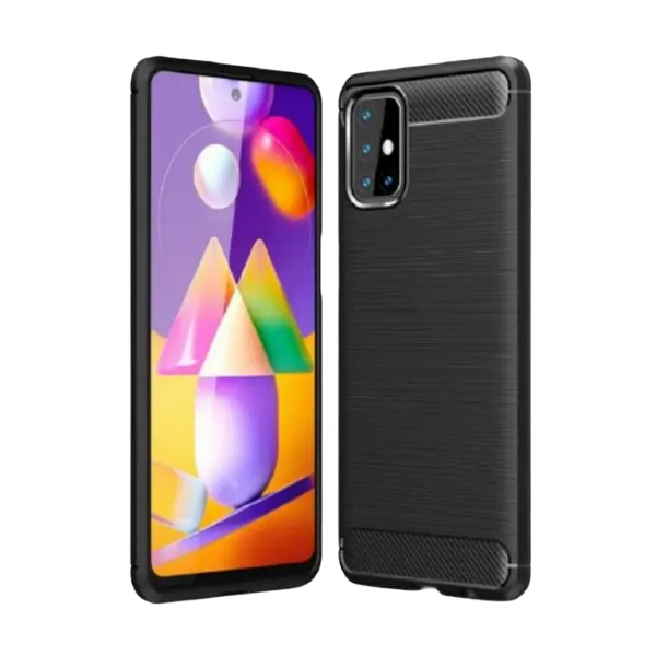 Husă Xcover Galaxy M31s - Armor, Negru