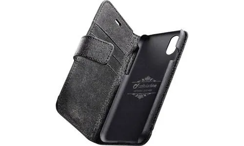 Husă tip carte Cellularline iPhone XR - Case, Black