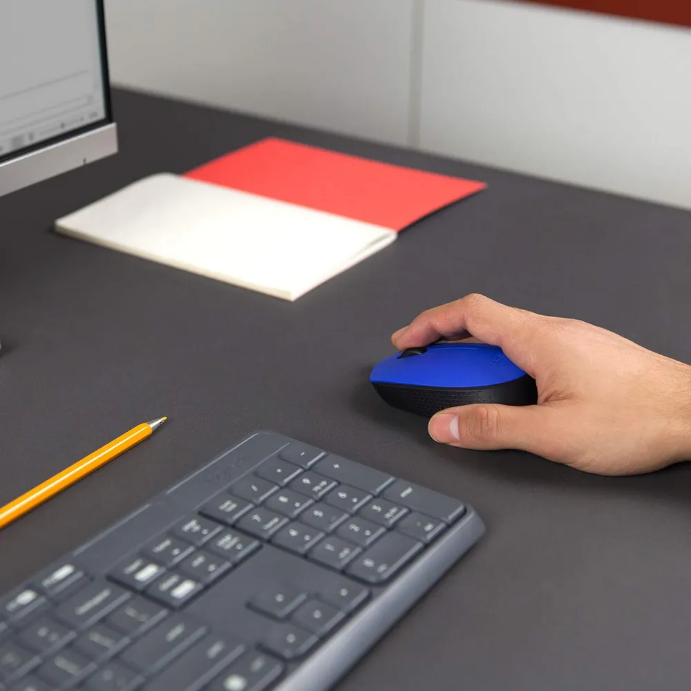 Mouse Wireless Logitech M171, Albastru