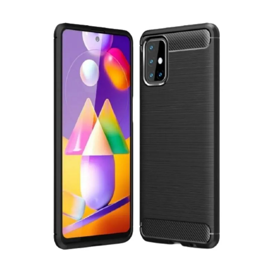 Husă Xcover Galaxy M31s - Armor, Negru