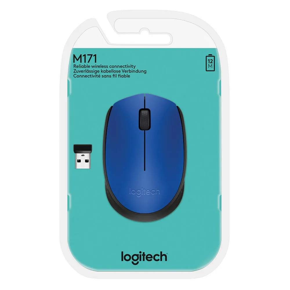 Mouse Wireless Logitech M171, Albastru