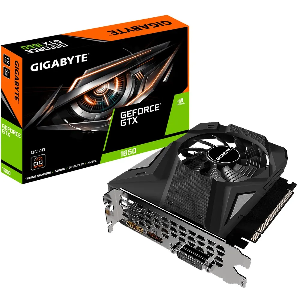Placă Video Gigabyte GV-N1656OC-4GD,  4GB GDDR6 128bit