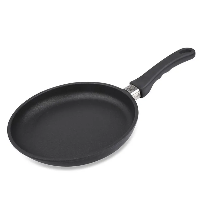 Tigaie AMT Gastroguss AMTI-424-E, 24cm, Negru