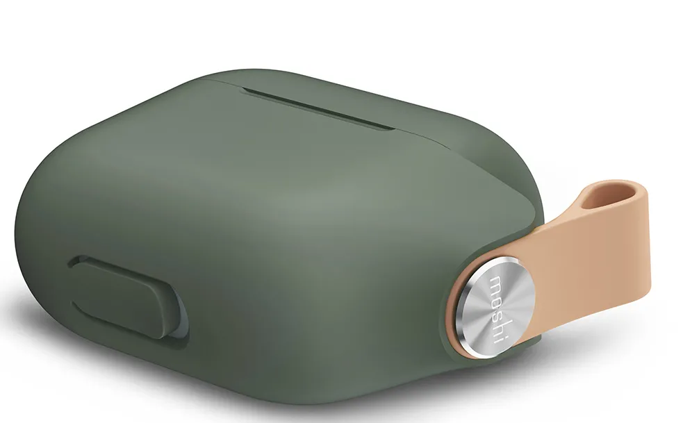 Husă Moshi Pebbo - Airpods 3, Verde