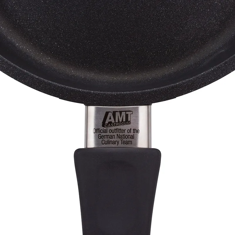 Tigaie AMT Gastroguss AMTI-424-E, 24cm, Negru