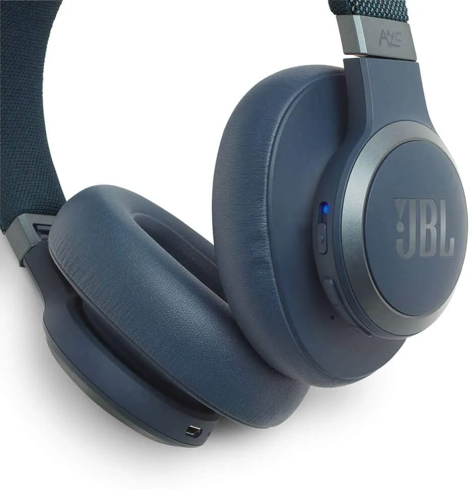 Căști JBL Live 650BTNC, Albastru