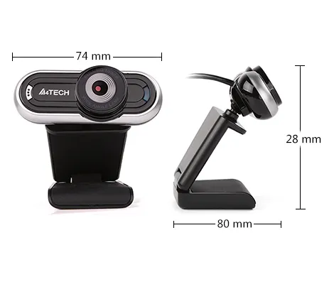 Cameră Web A4Tech PK-920H, Full-HD 1080P, Negru