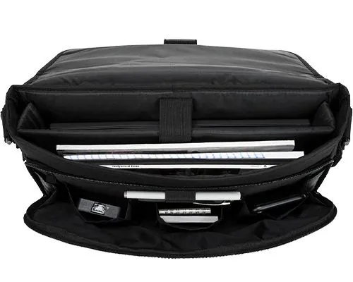 Geantă pentru Laptop Lenovo Essential Messenger, 15.6", Poliester, Negru