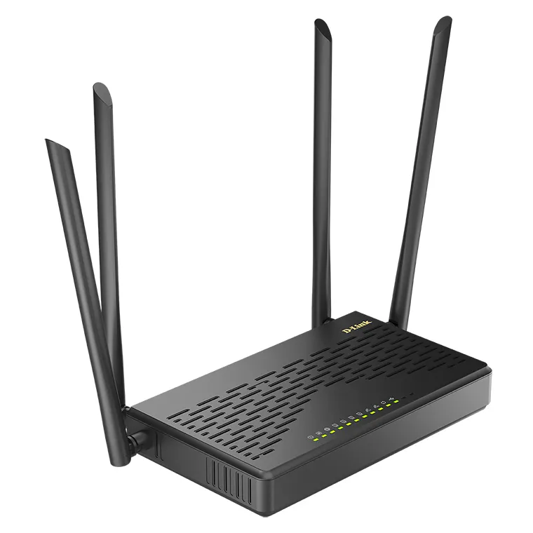 Router fără fir D-Link DIR-825/GFRU, 3G, 4G, Negru