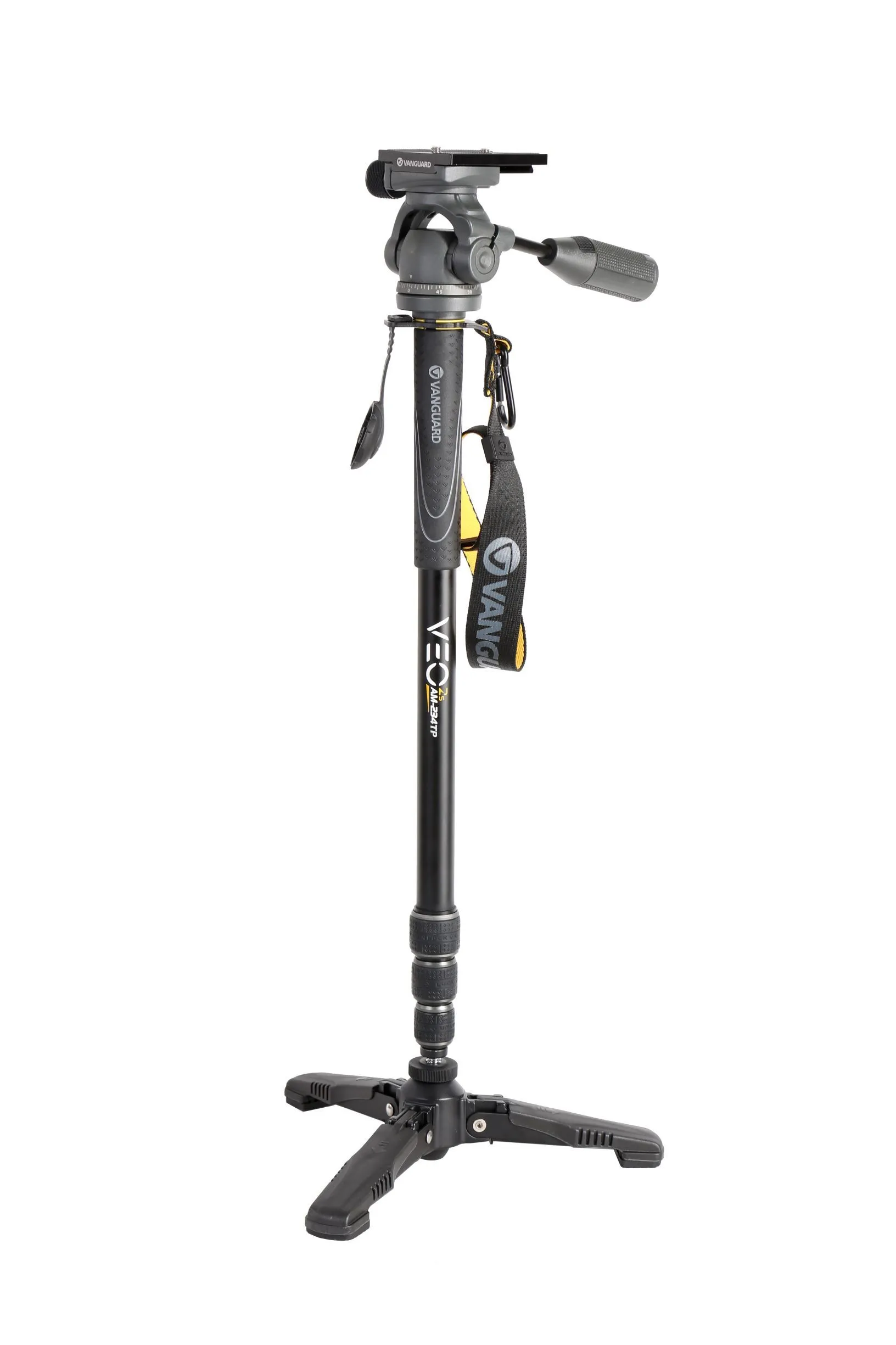 Monopod Vanguard VEO 2S AM-234TP, Cap trepied de minge, Negru