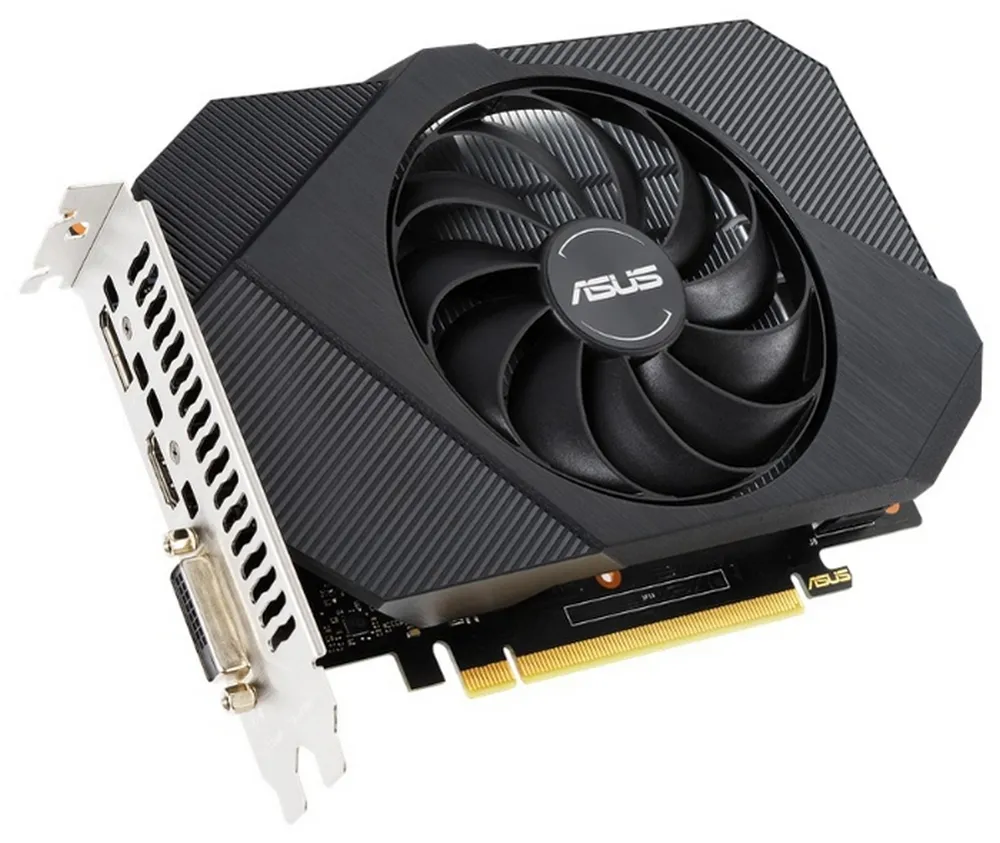 Placă Video ASUS PH-GTX1650-O4GD6,  4GB GDDR6 128bit