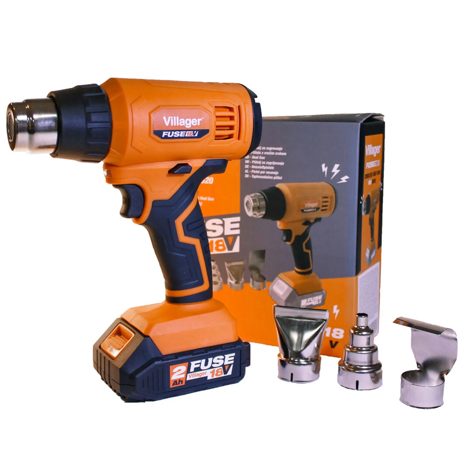 Fen industrial pe acumulator Villager FUSE VLN 9520 