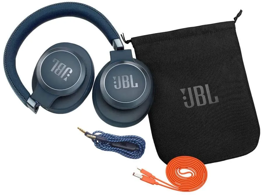 Căști JBL Live 650BTNC, Albastru