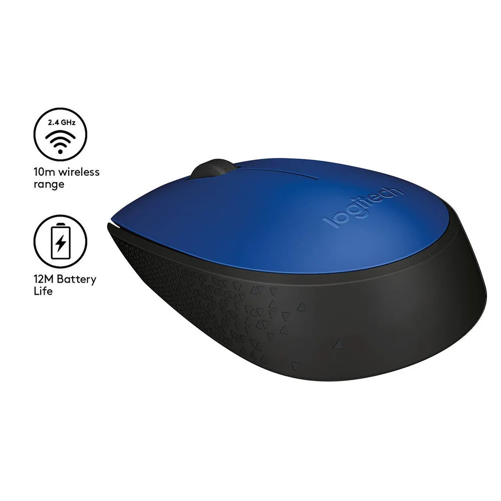 Mouse Wireless Logitech M171, Albastru