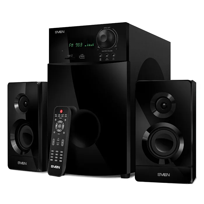 Boxe pentru calculator 2.1 SVEN MS-2100, Negru
