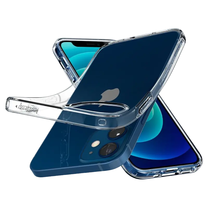 Husă Xcover iPhone 12 mini - Liquid Crystal, Cristal lichid