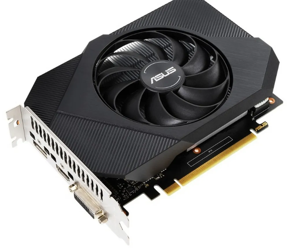 Placă Video ASUS PH-GTX1650-O4GD6,  4GB GDDR6 128bit