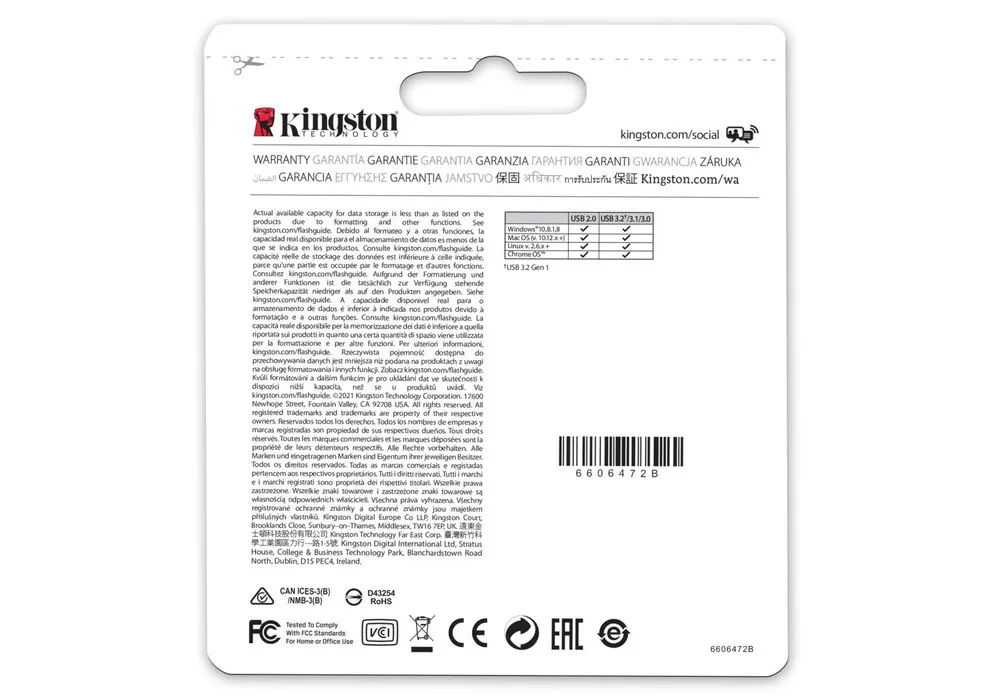 Memorie USB Kingston DataTraveler Micro 3.1, 128GB, Argintiu