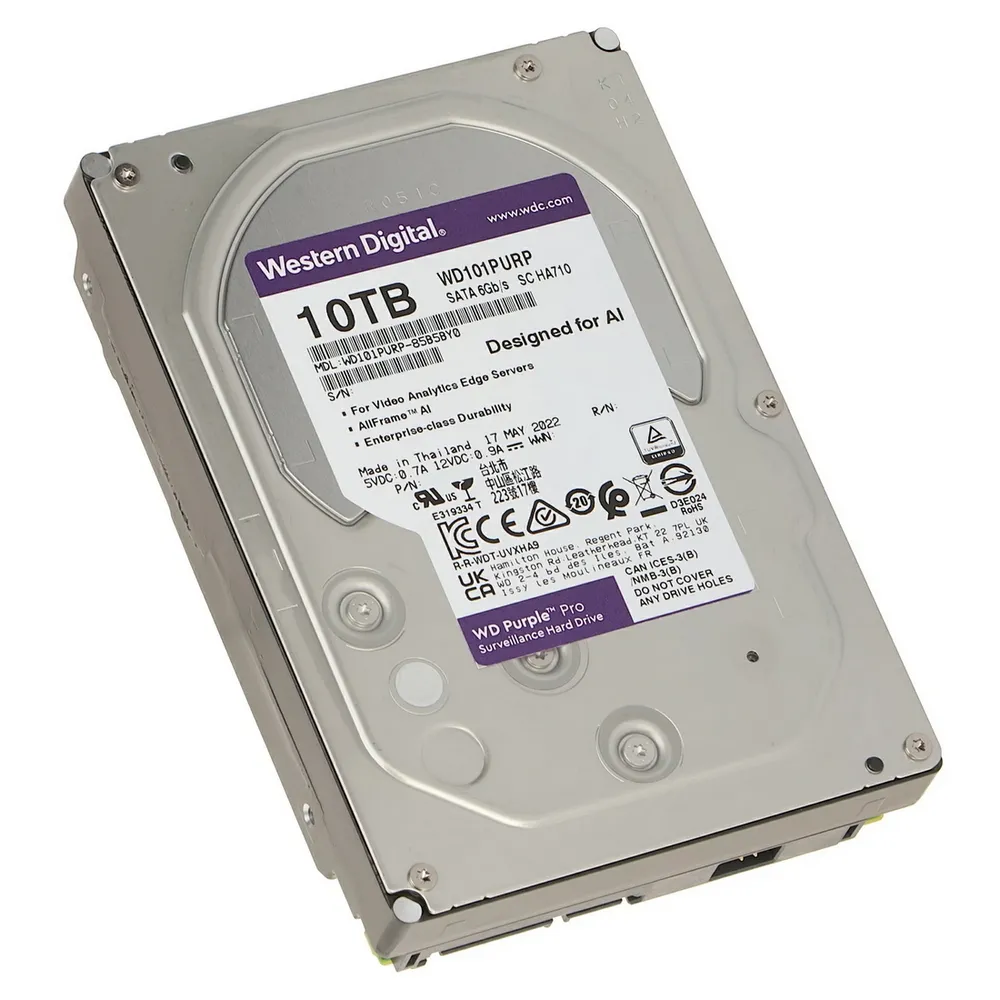 Unitate HDD Western Digital WD Purple Pro, 3.5
