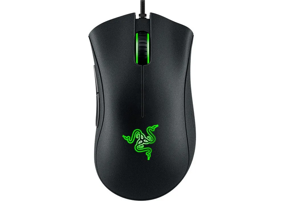Gaming Mouse Razer DeathAdder Essential, 6400 dpi, 5 buttons, 30G, 220IPS, 96g, Lighting, Black